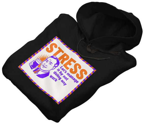 Bluza z naszywką STRESS