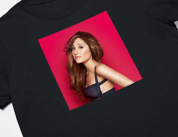 Koszulka z naszywką ARIANA GRANDE 05