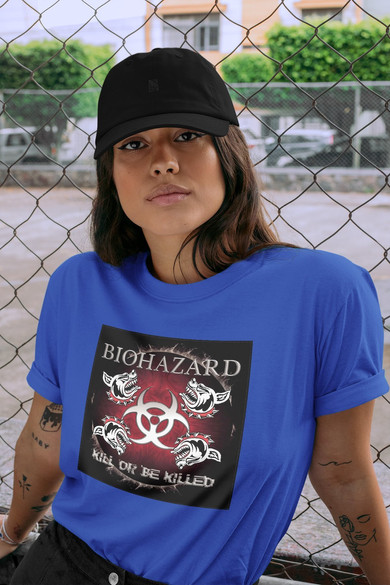 Koszulka z naszywką Biohazard 03