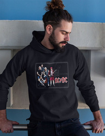 Bluza z naszywką AC/DC