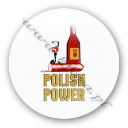 Przypinka średnia POLISH POWER - 01