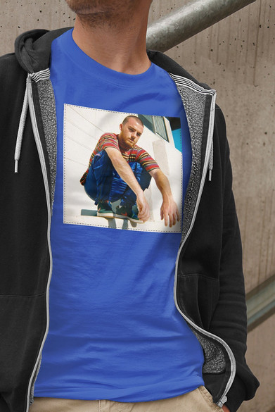 Koszulka z naszywką Euphoria Fezco