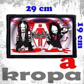 Naszywka duża na ubranie MURDERDOLLS