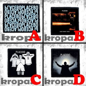 Naszywka PLACEBO 8 X 8 cm