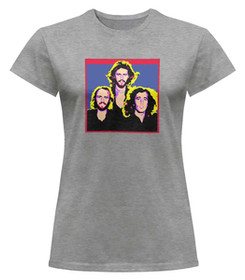 Bluzka damska z naszywką Bee Gees 02