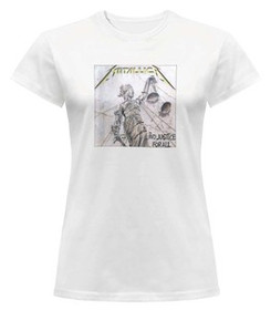 Bluzka damska z naszywką Metallica And Just