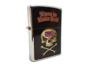 Zapalniczka Benzynowa BORN TO RAISE HELL 01