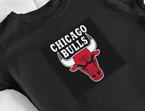 Bluzka damska z naszywką NBA CHICAGO BULLS