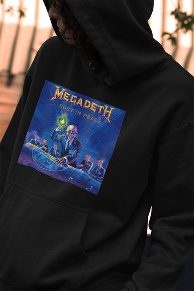 Bluza z naszywką Megadeth Rust in...