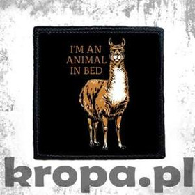 Naszywka I'M AN ANIMAL IN BED