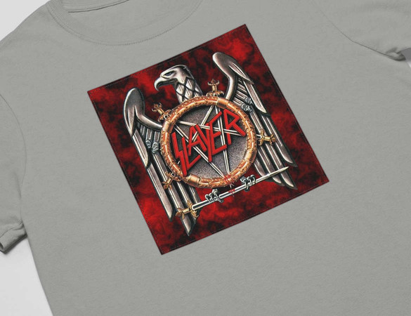Koszulka z naszywką Slayer