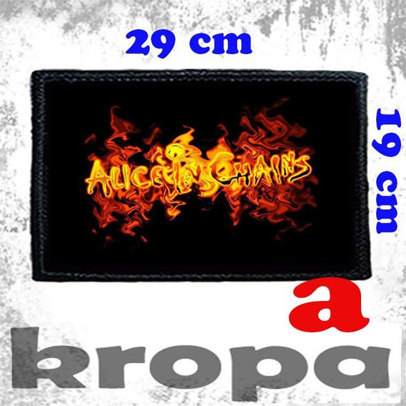 Naszywka duża na ubranie ALICE IN CHAINS