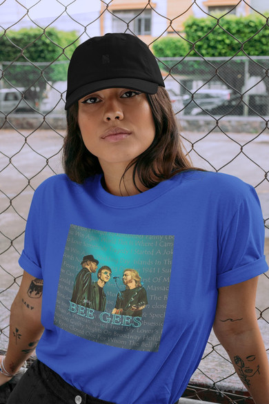 Koszulka z naszywką  Bee Gees  01