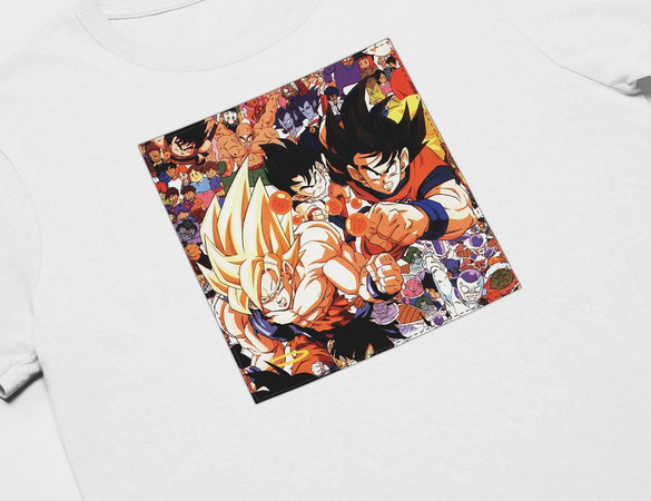 Koszulka z naszywką Dragon Ball 02