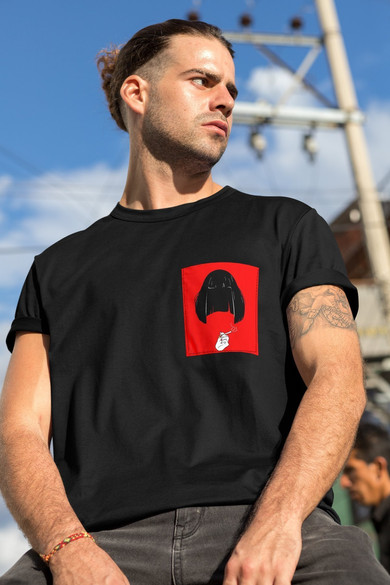 Koszulka z kieszonką PULP FICTION MIA 