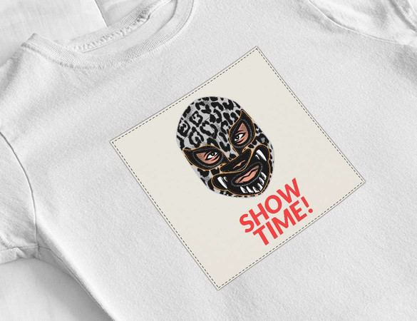 Bluzka damska z naszywką Show time