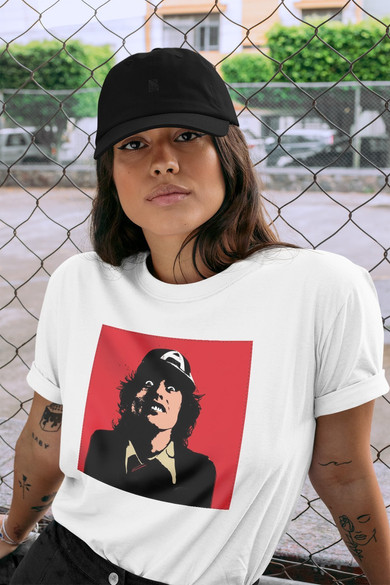 Koszulka z naszywką AC/DC Angus Young