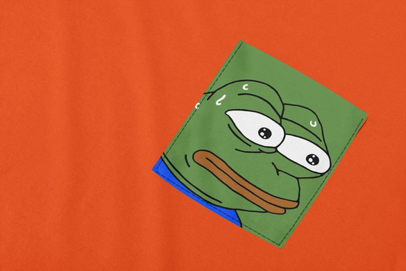 Koszulka z kieszonką PEPE THE FROG