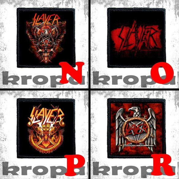 Naszywka SLAYER 8 X 8 cm Dużo Wzorów!