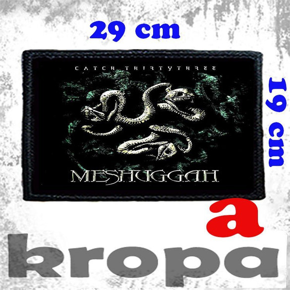 Naszywka duża na ubranie MESHUGGAH