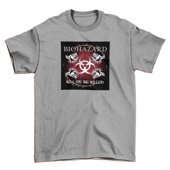Koszulka z naszywką Biohazard 03