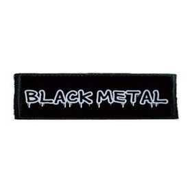 Naszywka  BLACK METAL