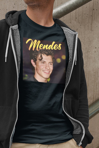 Koszulka z naszywką Shawn Mendes 05