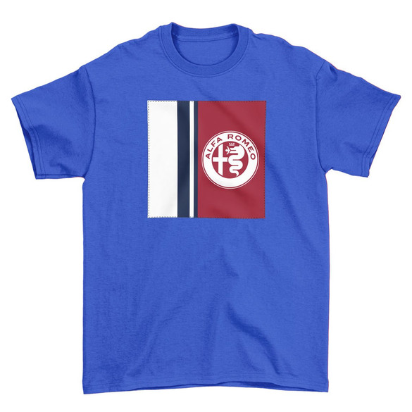 Koszulka z naszywką Alfa Romeo 02