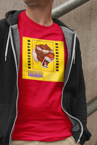 Koszulka z naszywką Tiger