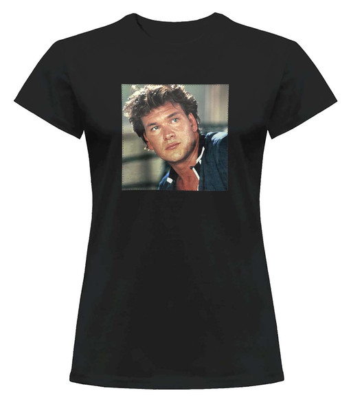 Bluzka damska z naszywką Patrick Swayze