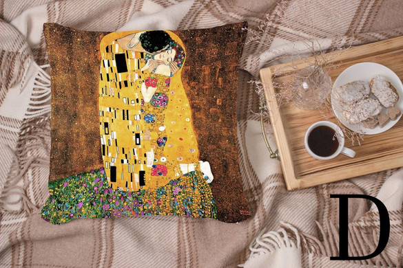 Poduszka ARTYŚCI OBRAZY SZTUKA 40 x 40 cm