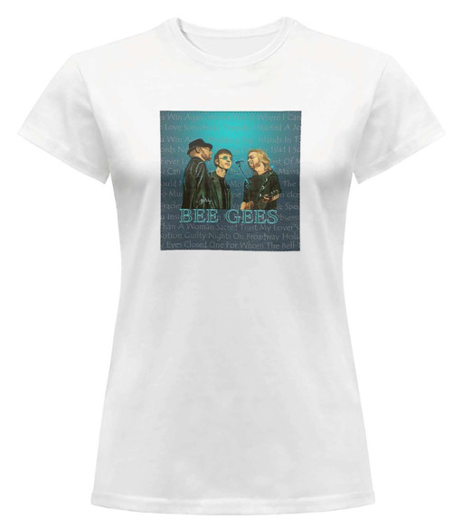 Bluzka damska z naszywką Bee Gees 01