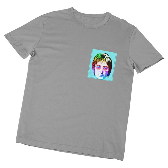 Koszulka z kieszonką JOHN LENNON