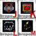 Naszywka METALLICA 8 X 8 cm Dużo Wzorów!