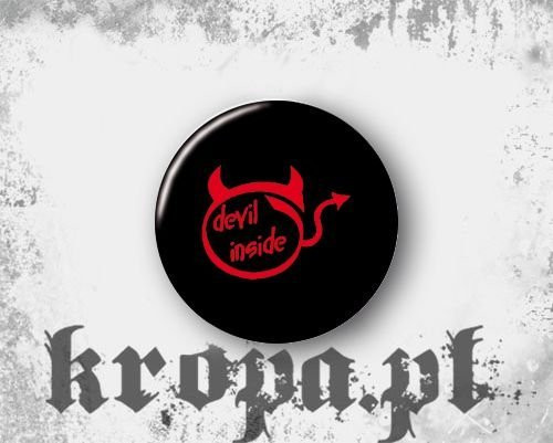 Przypinka DEVIL INSIDE