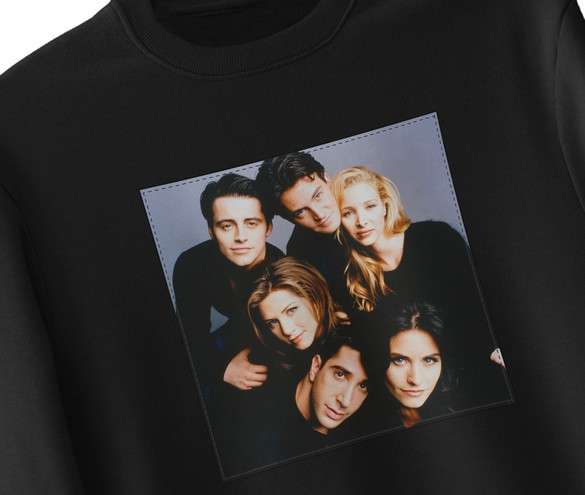 Bluza z naszywką Friends squad