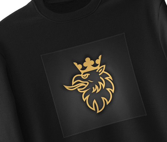 Bluza z naszywką Scania logo gold