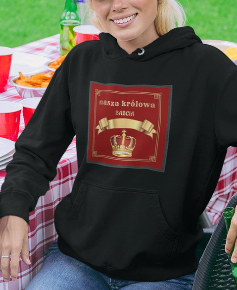 Bluza z naszywką Dzień Babci + IMIĘ