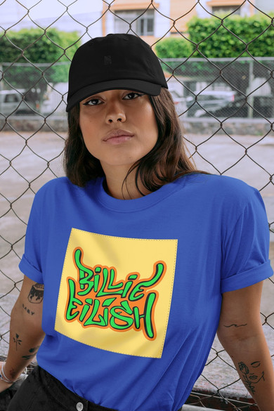 Koszulka z naszywką Billie Eilish 04