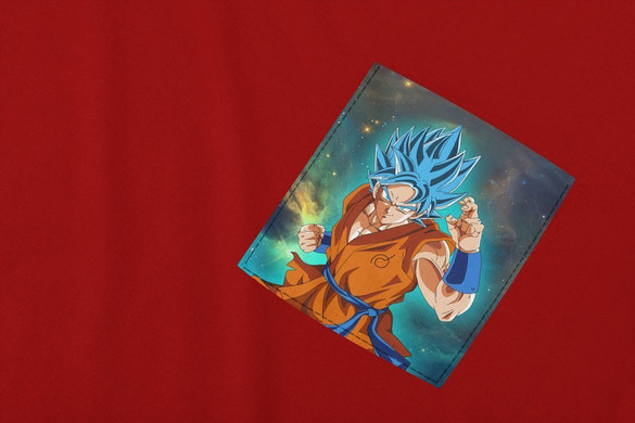 Koszulka z kieszonką DRAGON BALL SON GOKU