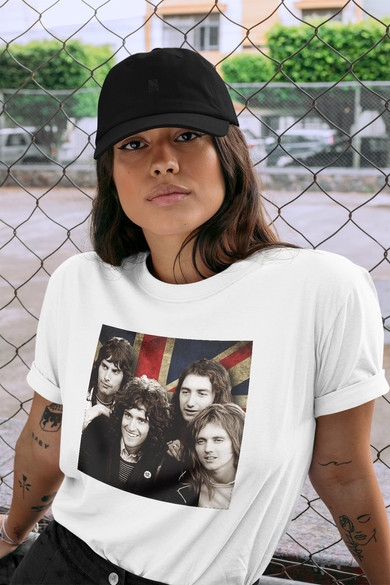 Koszulka z naszywką Queen Zespół