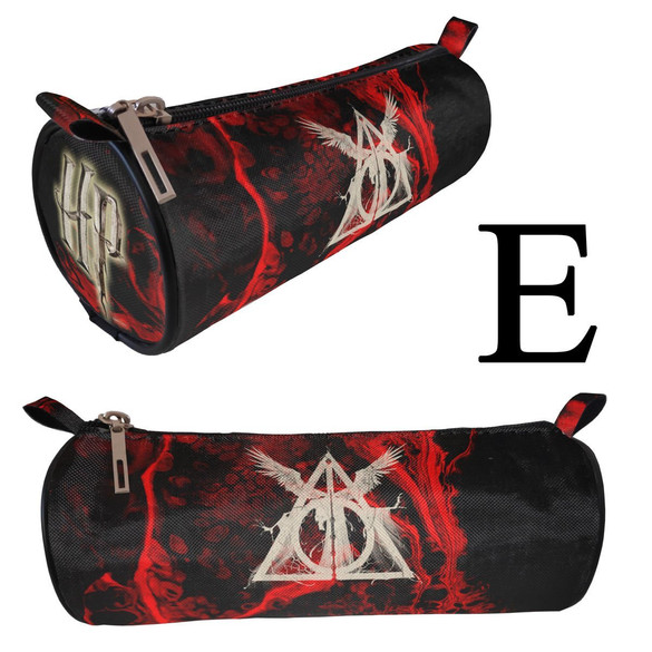 HARRY POTTER Piórnik szkolny tuba WZORY