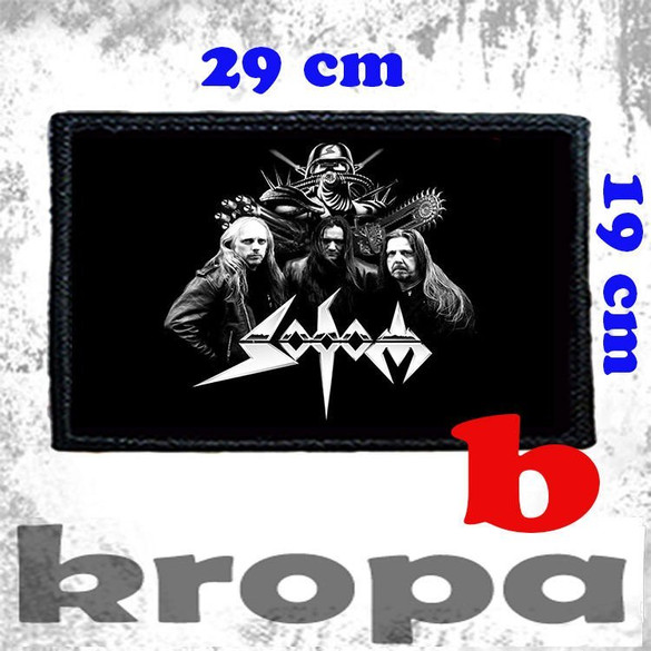 Naszywka duża na ubranie SODOM