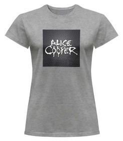 Bluzka damska z naszywką Alice Cooper logo
