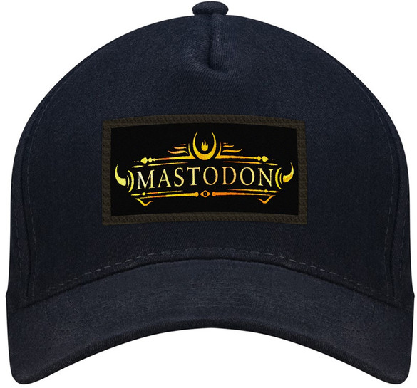 Czapka MASTODON bejsbolówka z naszywką