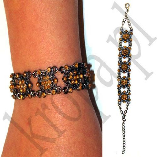 Bransoletka (jasny brąz) - 06 