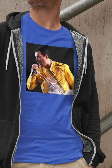 Koszulka z naszywką Queen Freddie Mercury 3