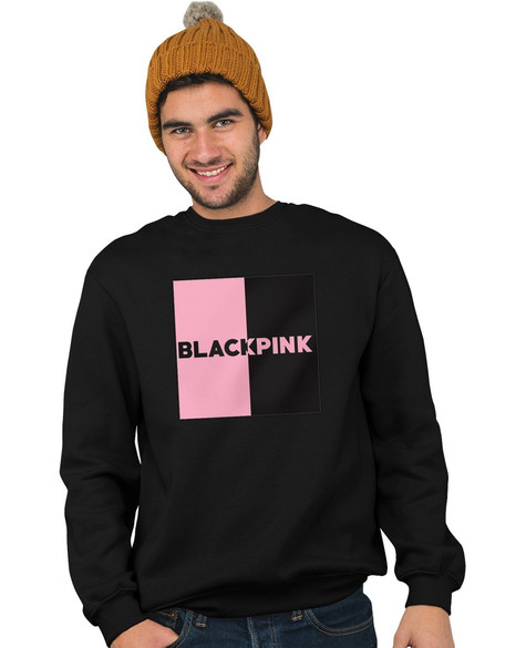 Bluza z naszywką BLACKPINK logo