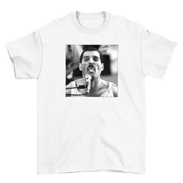 Koszulka z naszywką Queen Freddie Mercury 1