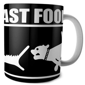 Kubek FAST FOOD na Prezent +imię